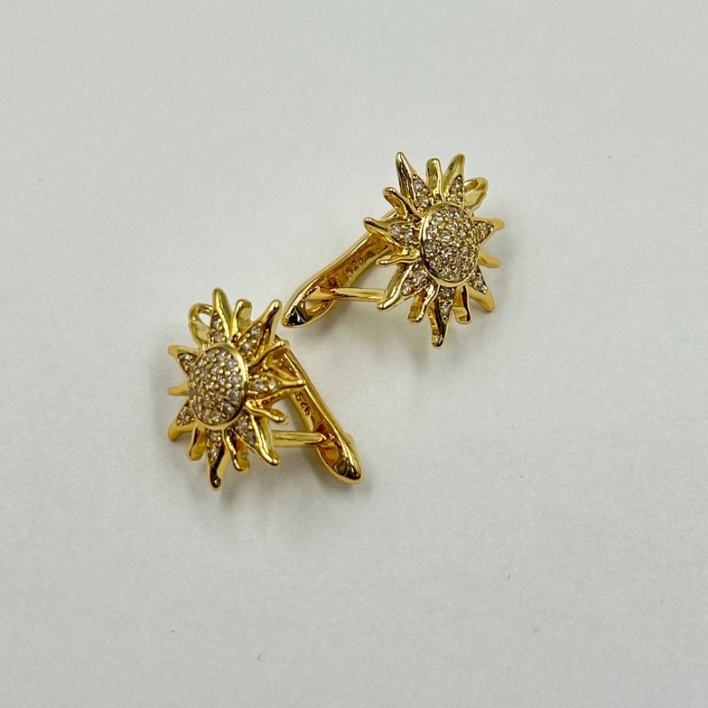Швензы размер 16,5*14,5мм цвет золото